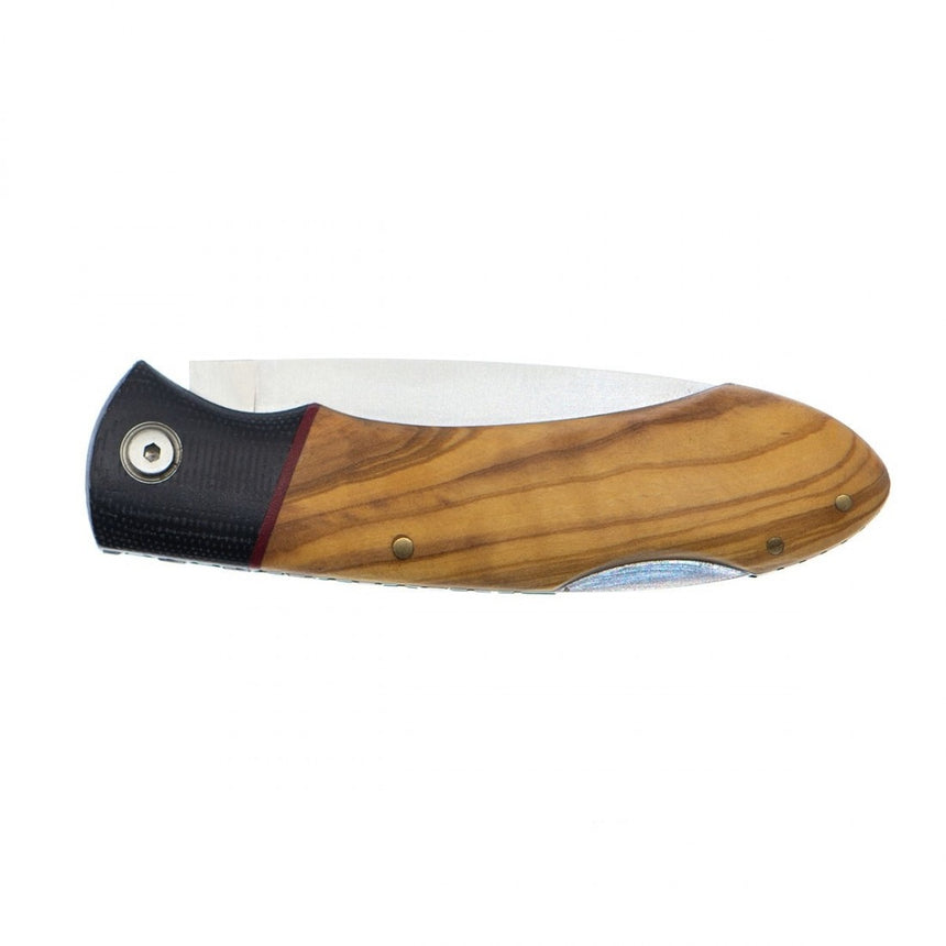 Muela Olive Wood Folder Knife folded