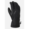 Rab Men's Storm Glove Outdoor Action Black- back of the hand